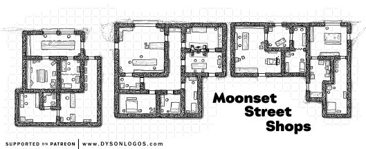 Moonset Street Shops