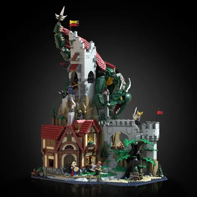 Winning LEGO Ideas D&D project is miniature&nbsp;adventure